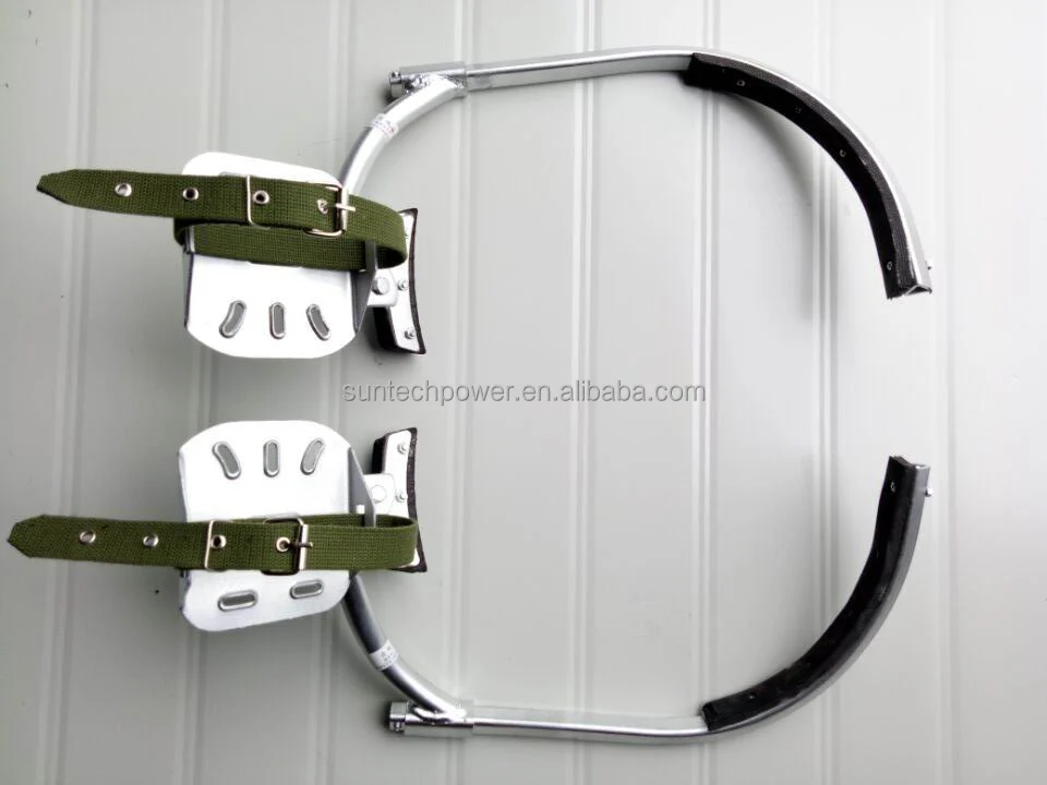 Steel and Iron Safety Tools for Construction Concrete Pole Climbing Grapplers with Wooden Application