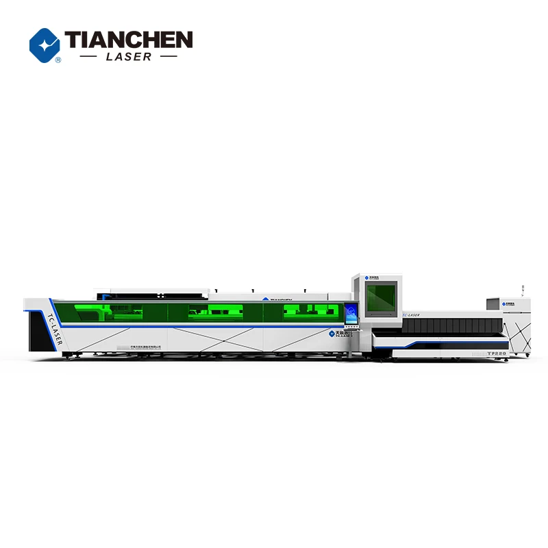 4KW Tube Fiber Laser Cutting Machine with Automatic Loading System