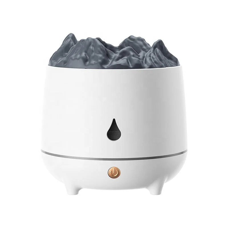 Flame Air Diffuser Volcano Aroma Machine Mist Maker Fragrance Freshener Ultrasonic Oil Humidifier Volcano Diffuser
