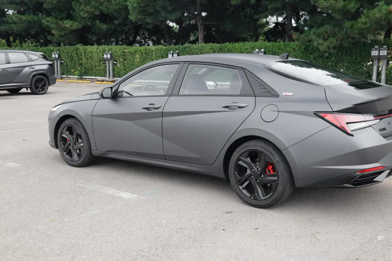 2024 Hyundai Elantra гибридный автомобиль с малым пробегом и чистым названием аккуратно использованный бензиновый левый рулевой фонарь для салона на продажу