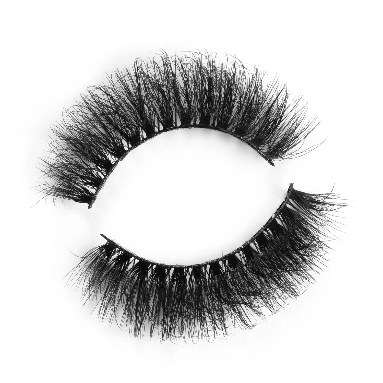 Russian eyelash extensions D curl strip eyelashes deep curl fake lashes russian volume faux mink strip false lashes