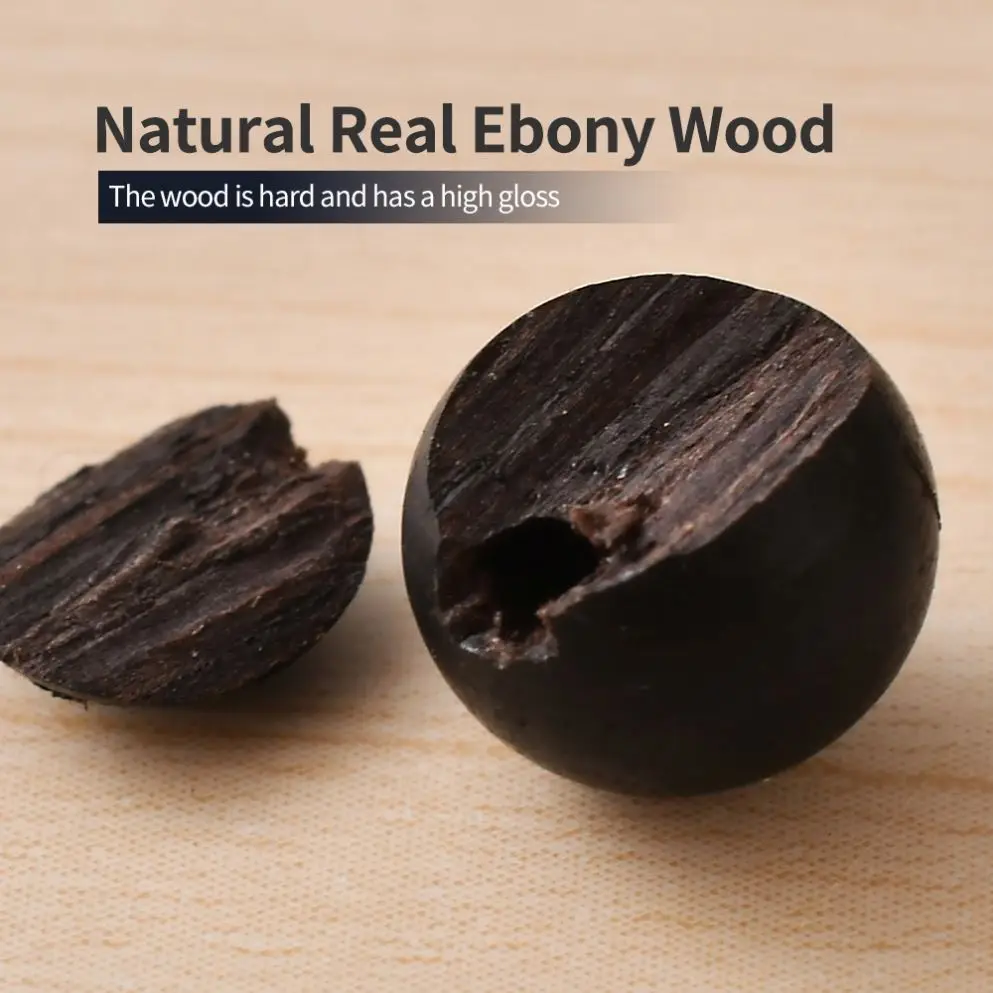 Wholesale Islamic Natural Coc Real Wooden Tasbih Tasbeeh Muslim Beads 99 Ebony Wood Rosary Prayer Beads