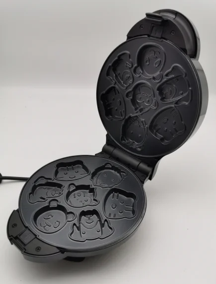 Small Durable Waffle Maker With Easy To Clean Surfaces And Innovative Adjustable Temperature 5 In 1