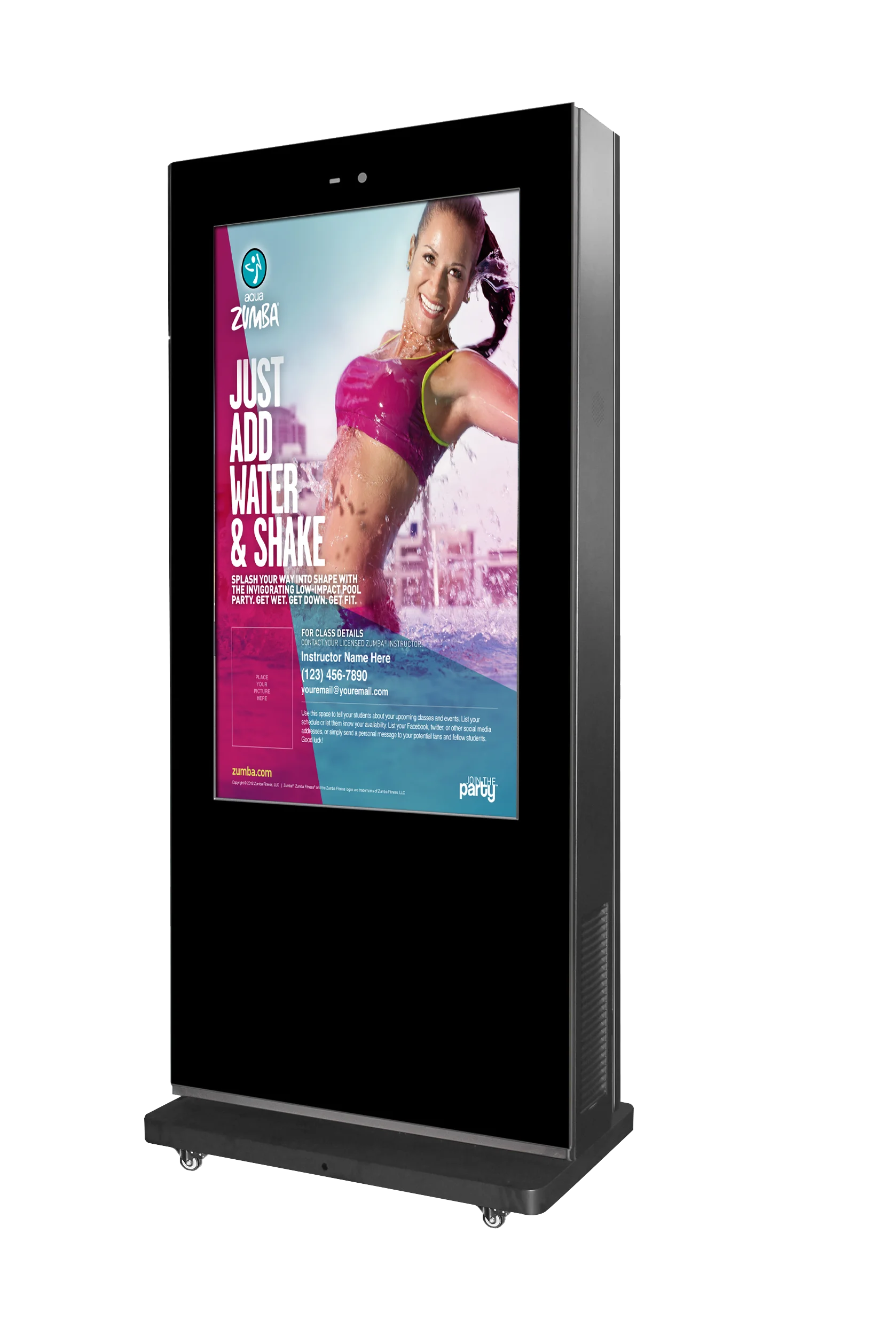  65 дюймов напольные открытый digital signage Водонепроницаемость Пыленепроницаемость контроль высокой яркости игрок объявления видны под прямыми солнечными