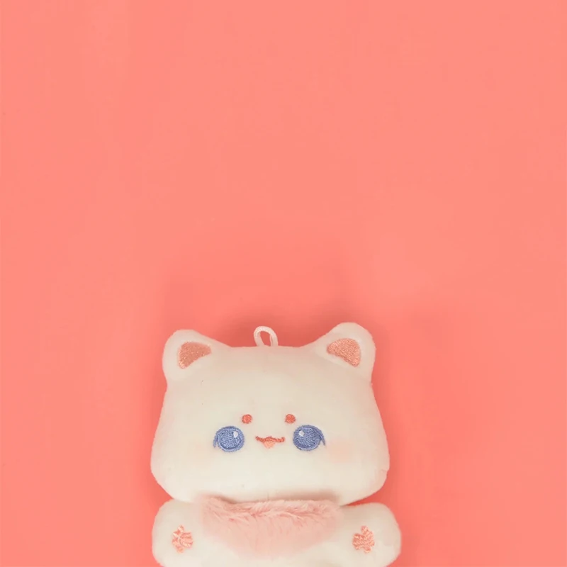 Custom plush toy stuffed animal custom mini10cm animal body anime character plush kpop doll keychain decoration pendant