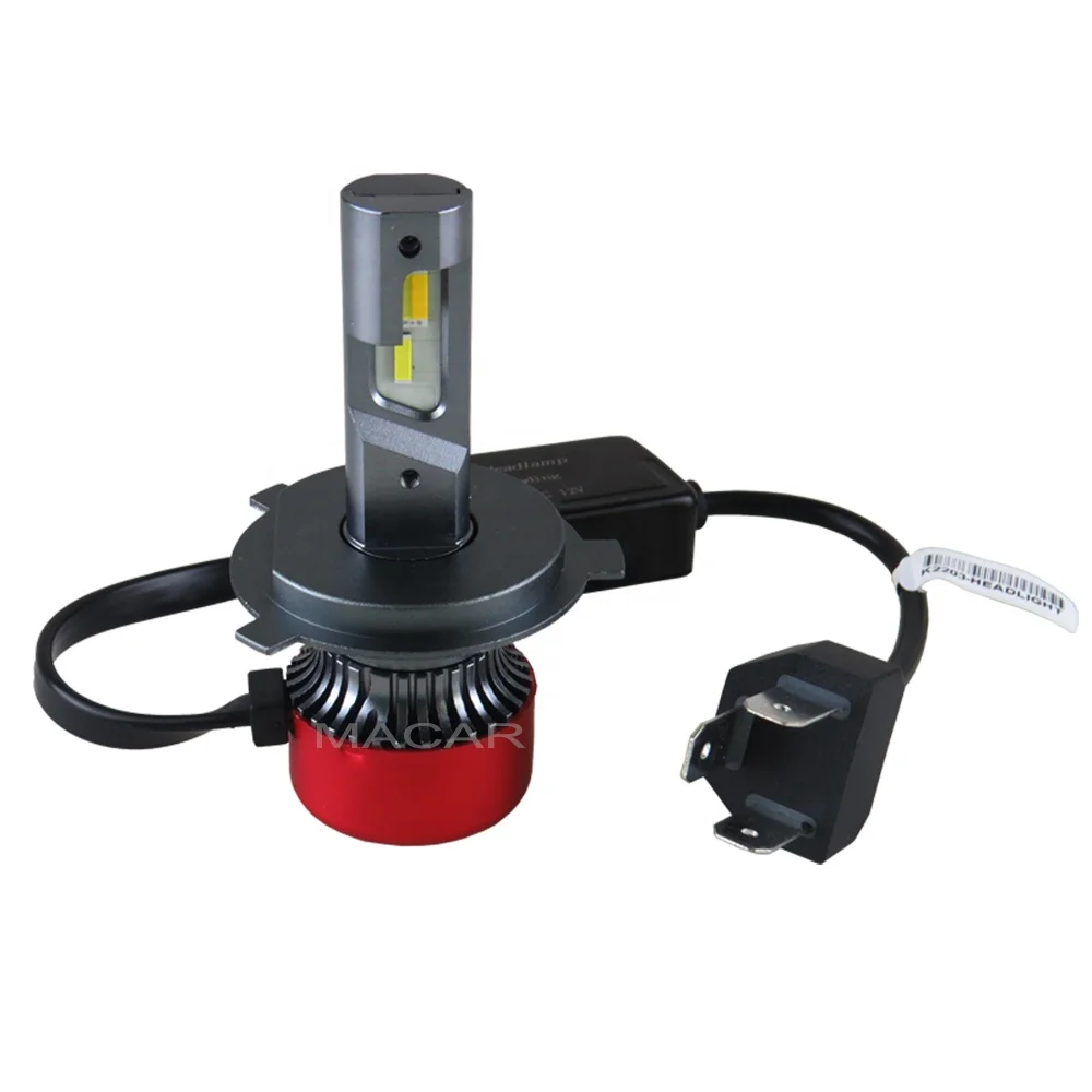 MACAR 2022 New design high power LED Canbus H7 H4 LED Headlight Bulbs for All Car
