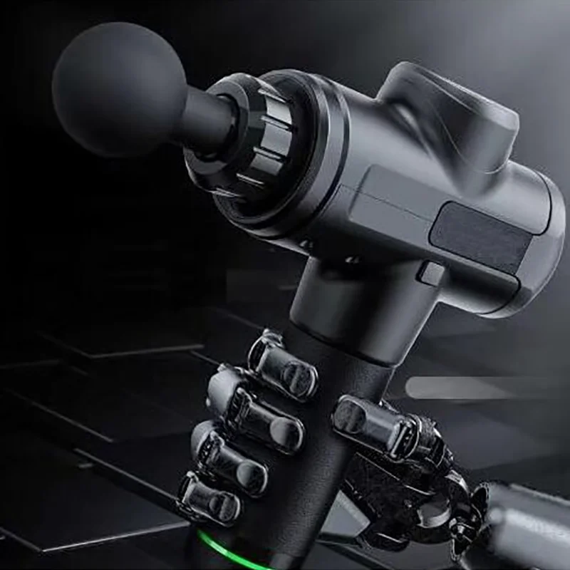 High Power Muscle Massage Gun High Speed Vibration Massager Gun After Fitness Decompose Lactic Acid Relief Pain Relax Body