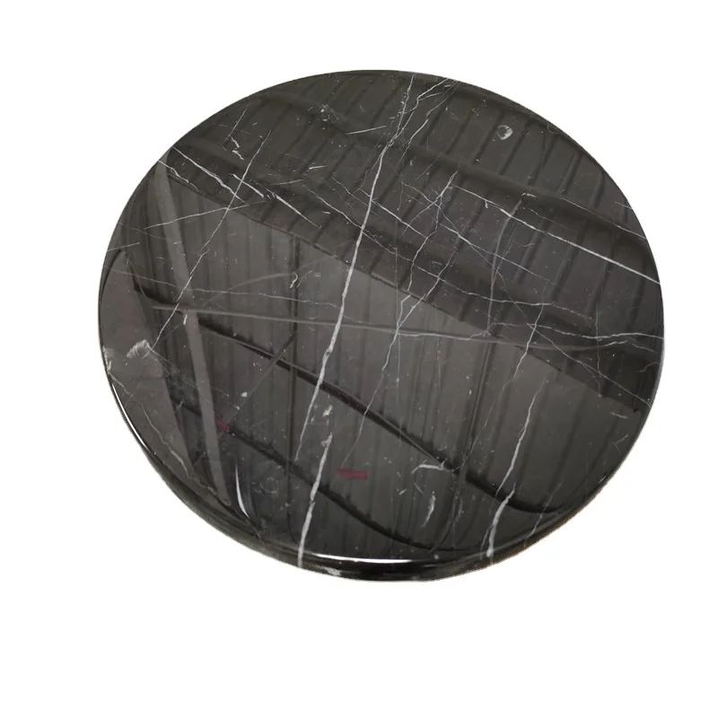 High Quality Home Furniture Smart Design Wholesale black marble China Living Room Furniture Stainless Steel Coffee Table