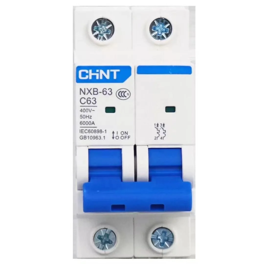  Горячая Распродажа CHNT NXB-63 series MCB 1A 2A 3A 4A 6A 10A 16A 20A 25A 32A 40A 50A 63A автоматические