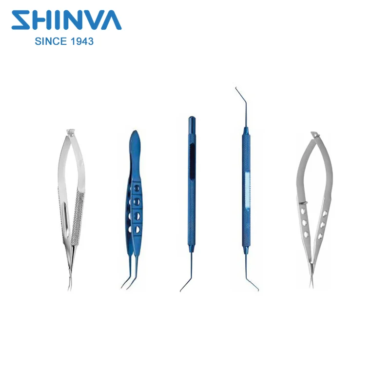 Набор офтальмологических инструментов SHINVA для глазной хирургии-офтальмологические хирургические инструменты