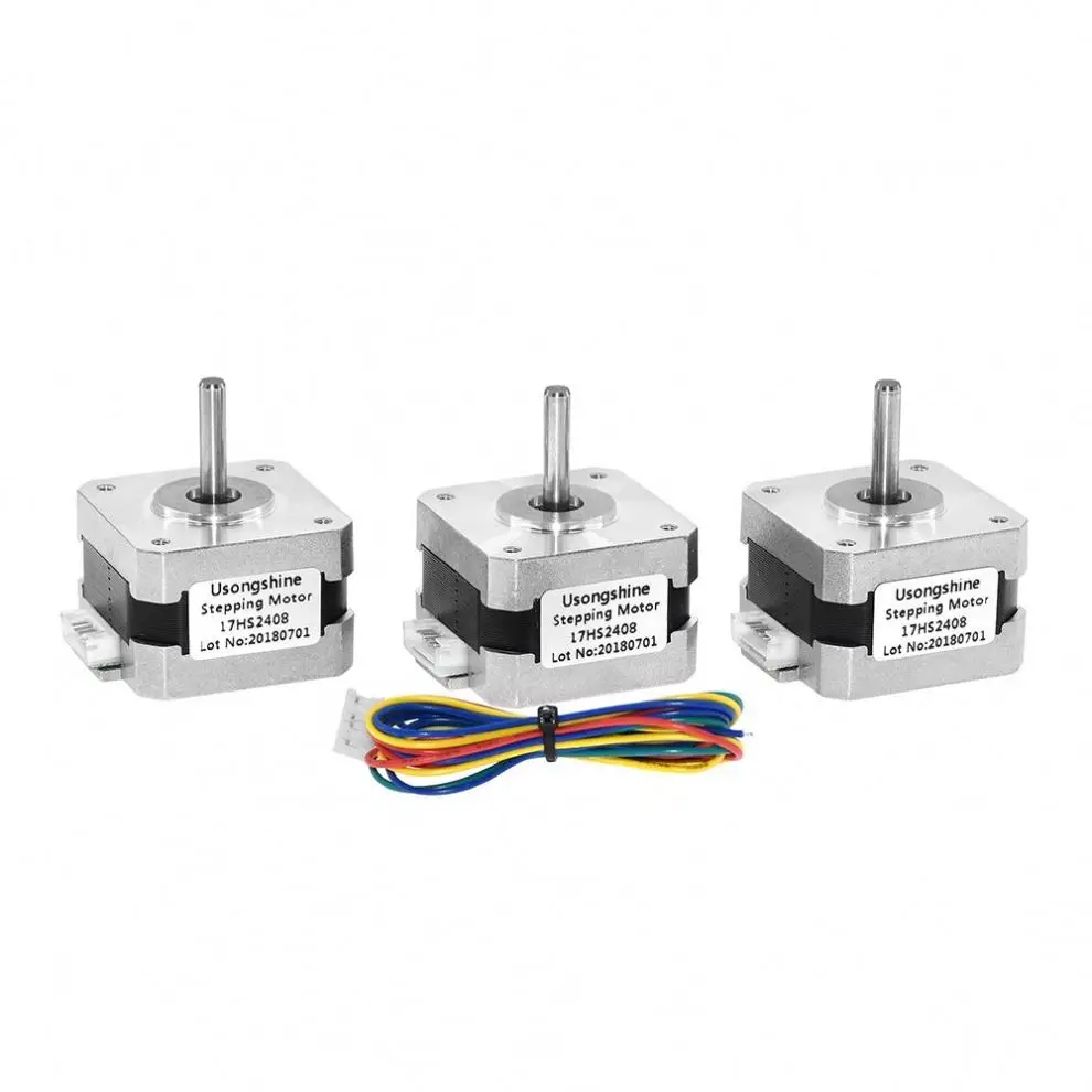 17HS2408 4-lead Nema 17 Stepper motor 42 motor 42 BYGH 0.6A CNC laser and 3D printer motor