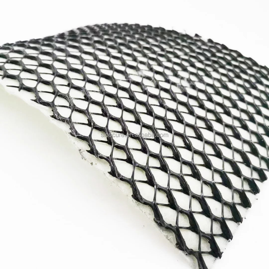 HDPE 3D Трехмерная композитная дренажная сетка геотекстиль геомат для строительного дренажа