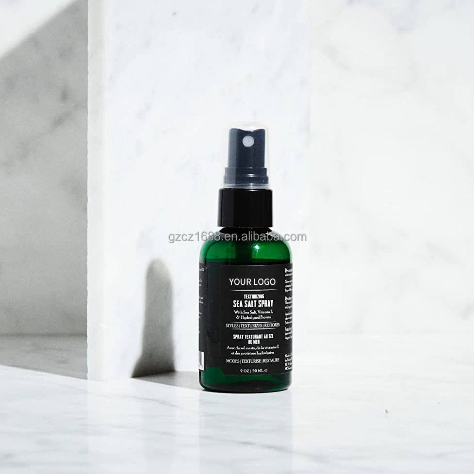 OEM/ODM Hair Styling Products Beach Surfer Instant Texture Volumizing mens barber Sea Salt Spray