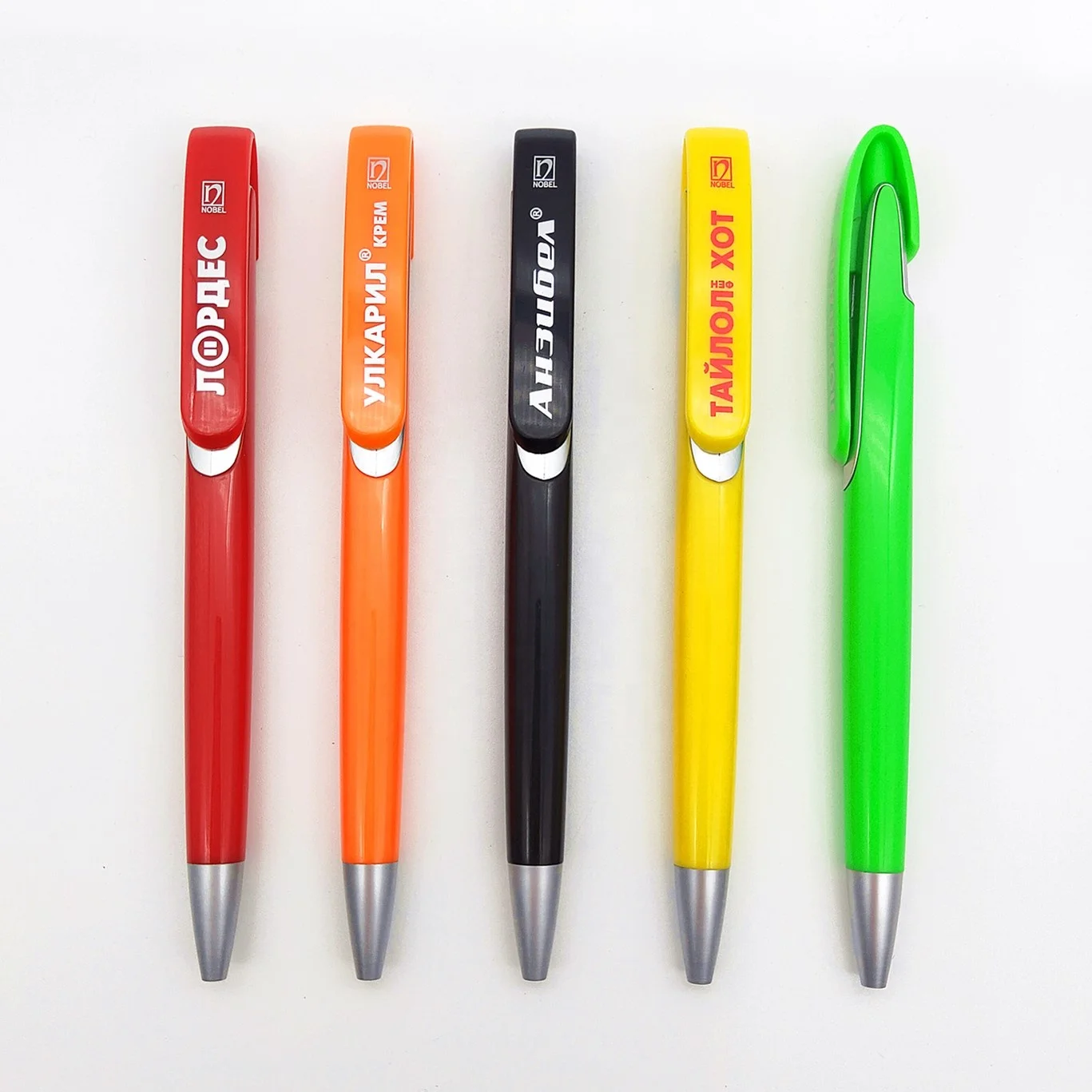 custom advertising pen nice printing retractable disposable promotional ballpoint oil pens plastic with logo