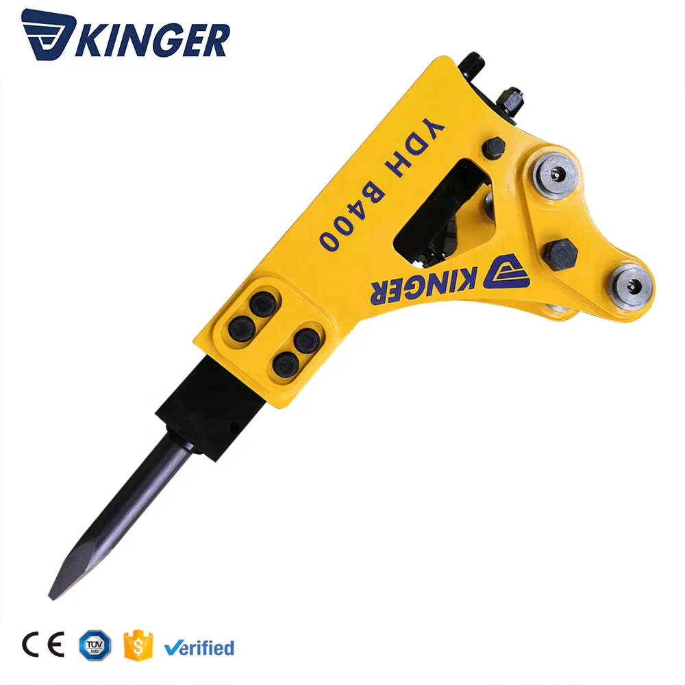 KINGER HOT SALE backhoe loader breaker hammer hydraulic excavator hydraulic breakers mini