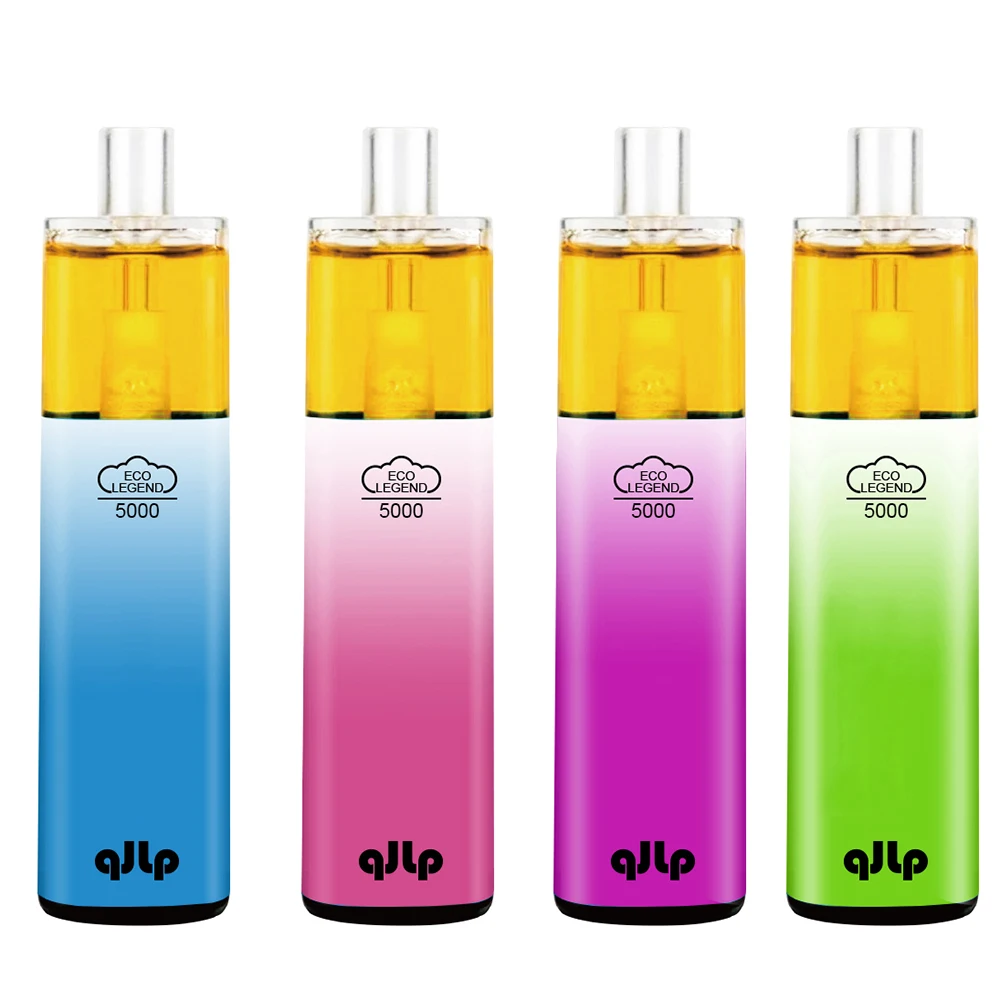 5000 затяжек RGB LED Vape устройство 12 мл предварительно заполненная