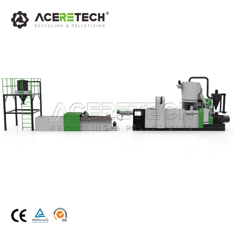  Оборудование для грануляции пластмассы ACERETECH Waste Pp