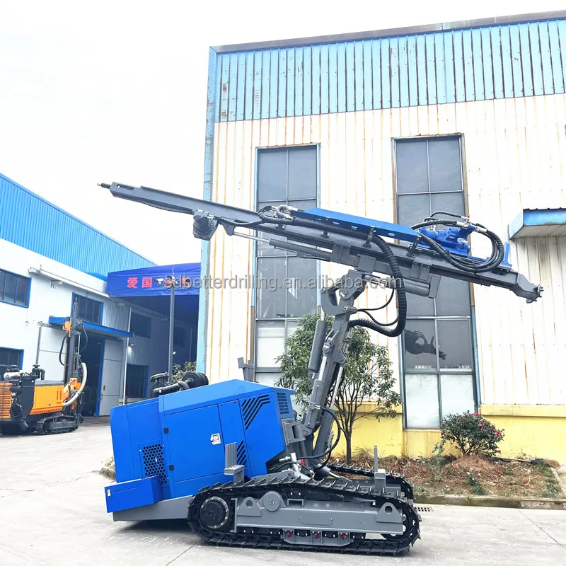 Solar piling machine hydraulic crawler pile driver screw pile driver