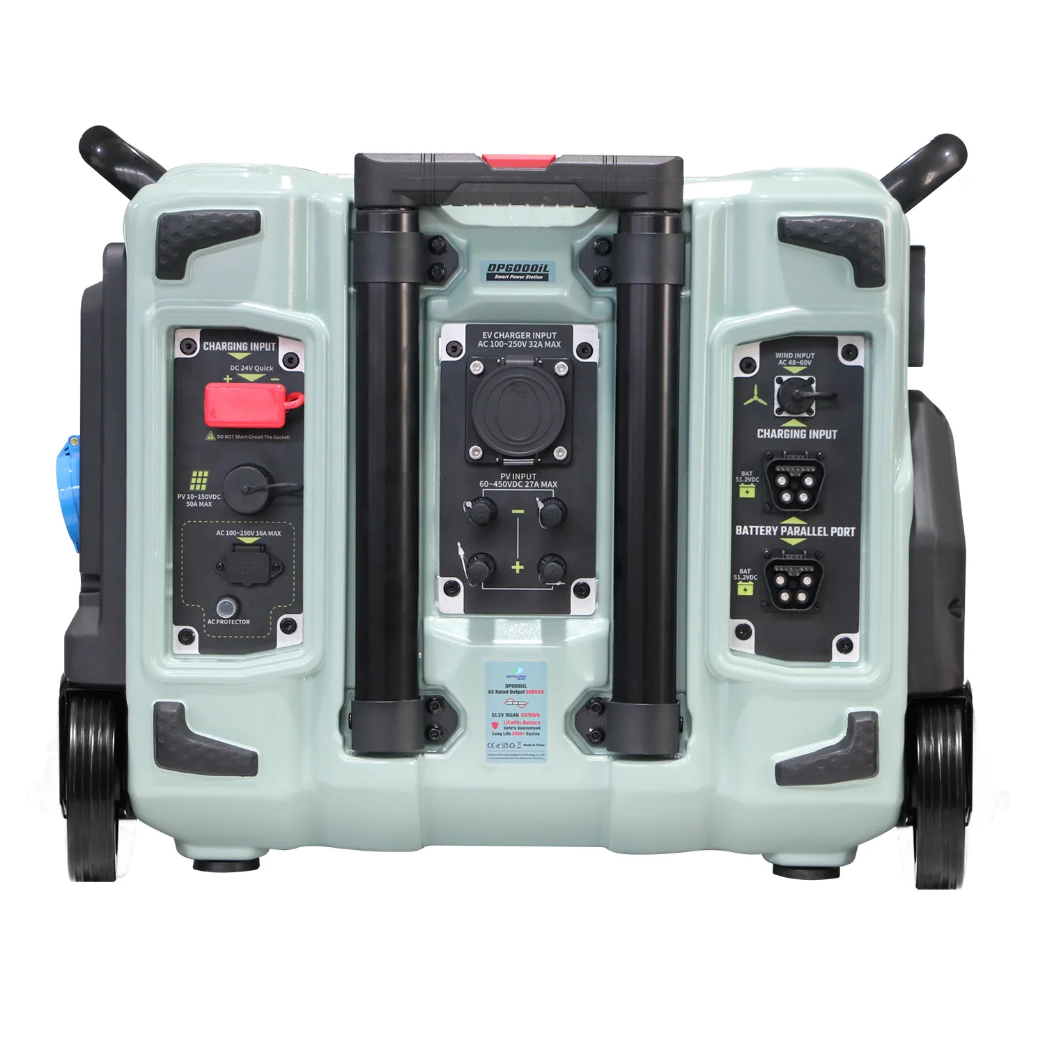 Portable 5000W 5KVA Solar Inverter Generator Power Station Equipment Solar Power Generation 6000W Portable Solar Power Station