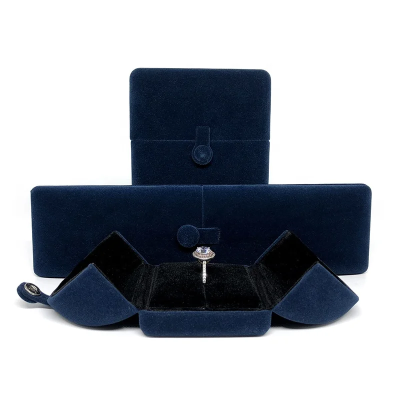 Wholesale Luxury Ring Necklace Logo Customized Jewelry Gift Box