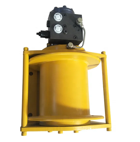 15KN 3000lbs small hydraulic winch compact winch weight 75 kg