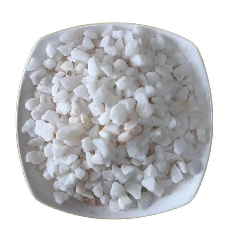 CRYSTAL WHITE CRUSH STONE GRAVEL FOR GARDEN