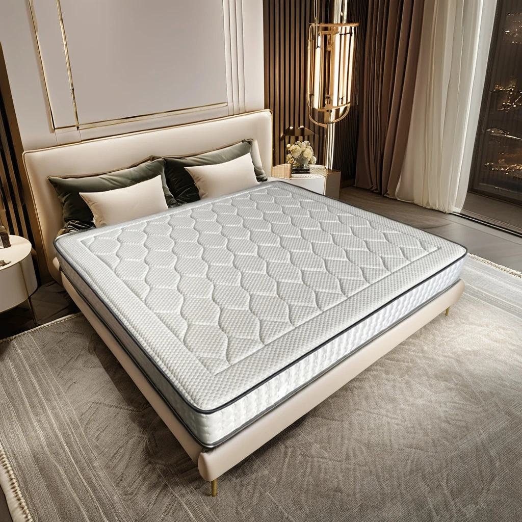 Factory Customization Hypo-allergenic Foldable 5-Zone Pocket Spring Memory Foam Queen or King Size Mattress for Bedroom or Hotel