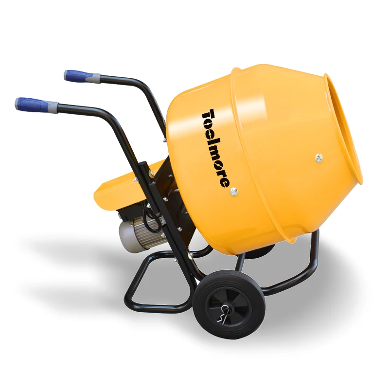 Toolmore hot sale product  140L 375W electric  portable  affordable green and white cement concrete mixer machinery  for sale