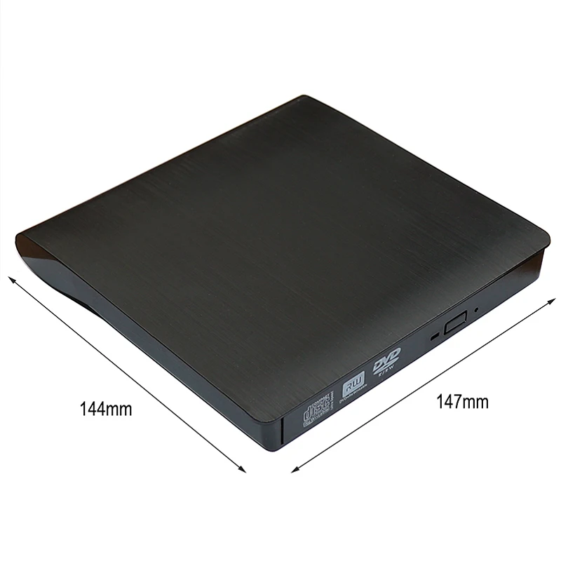 USB 3.0 Plug  Slim External DVD RW CD Writer Drive Burner Reader Player Optical Drives For Laptop PC dvd burner dvd portatil