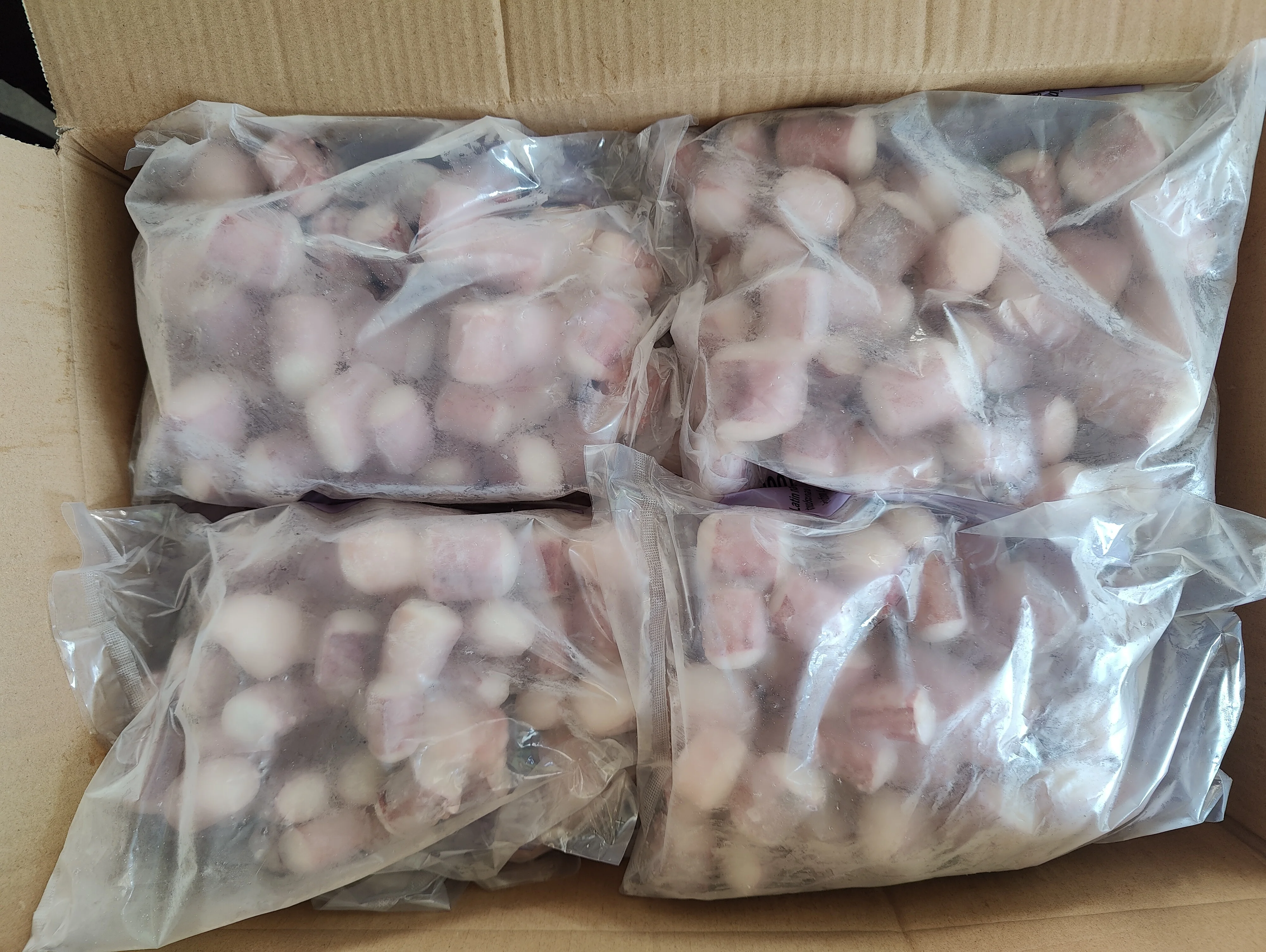 Замороженные Индийского океана кальмар щупальца черного кроя кости кальмар куб