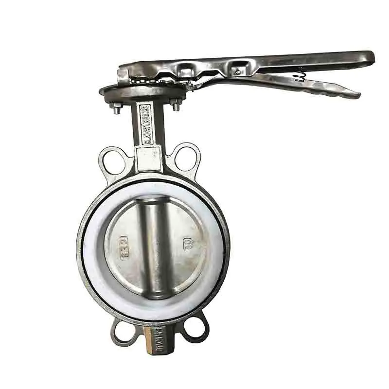 
D371X-10P Stainless Steel Turbo Wafer Butterfly Valve 