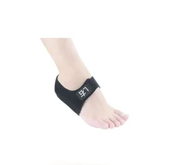 Fabric and Sebs Gel Sock Absorption Heel Protector and Heel Cushion
