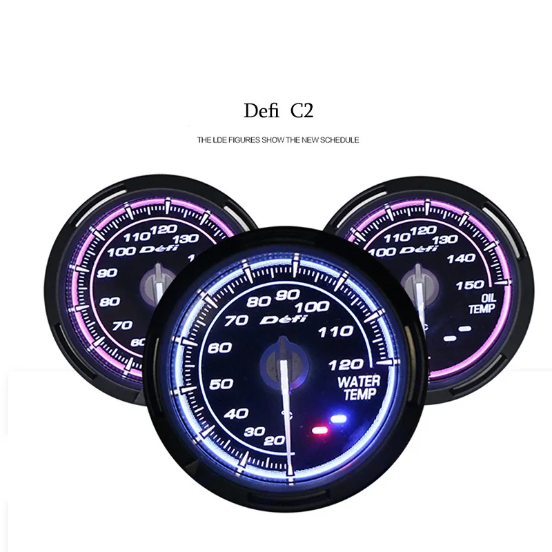 Defi C2 Car modification meter racing modified speed water temperature oil pressure vacuum Auto turbo pressure gauge