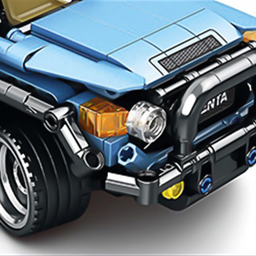 377pcs Remote Control SUV Motor Power Speed Off road Buggy Building Blocks Bricks Toys Kids Christmas Gifts