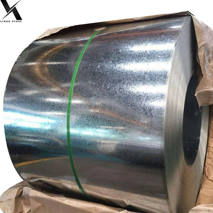 Linxu Z40 горячая окунутая оцинкованная Gi оцинкованная сталь в рулонах для строительства