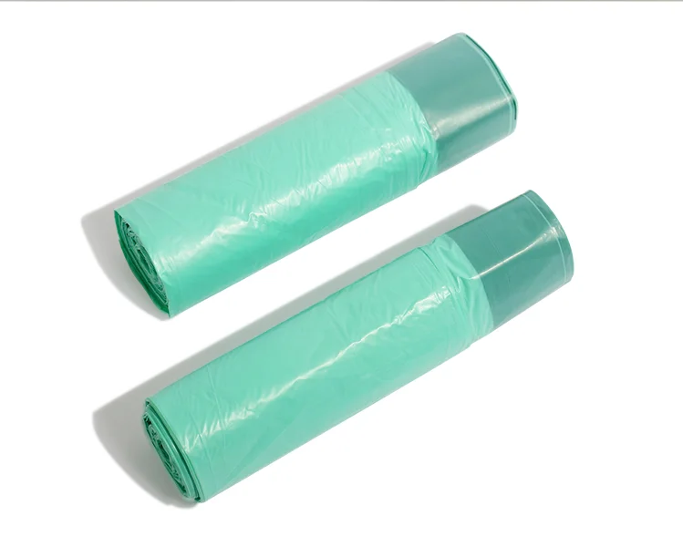 Compostable Trash Bags Eco-friendly Drawstring Garbage Bags