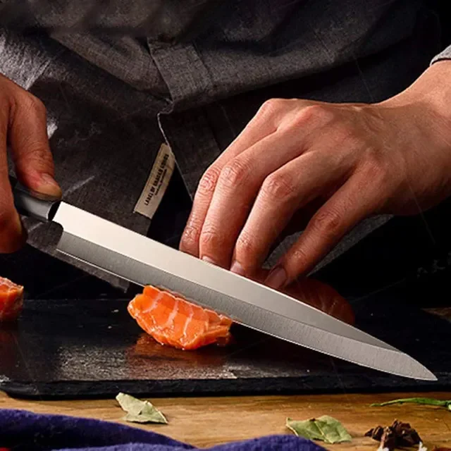 300MM salmon sashimi 4Cr13MoV stainless steel restaurant knife