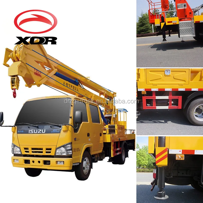 Janpan brand low price 1suzu Aerial 14m 15m 16meter Platform Work Truck High-altitude Operation Truck for Sale