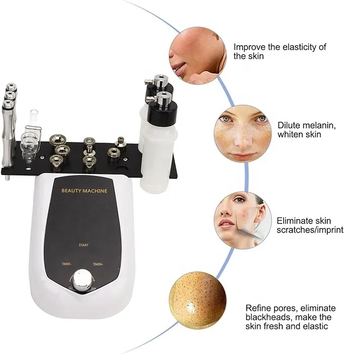Portable hydra crystal peeling microdermabrasion machine skin cleaning  Facial Deep Peeling Device diamond Dermabrasion machine