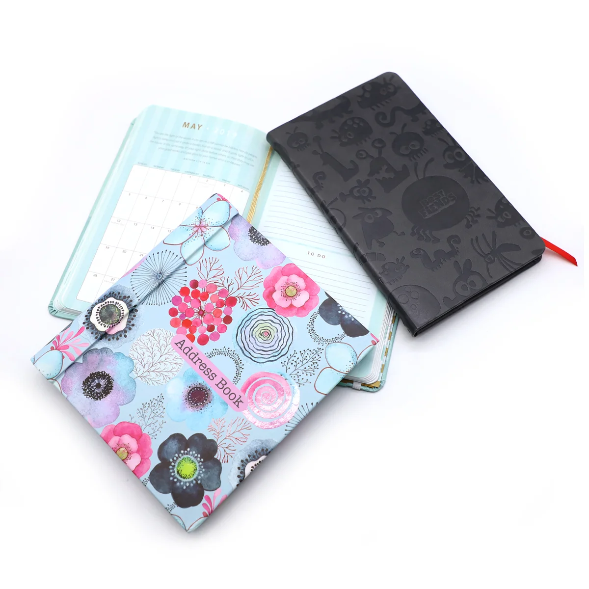 A4 A5 B5 B6 Moleskin fabric hardcover notebook /custom journal printing