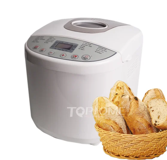 650W 2LB Capacity 19 Settings Gluten Free Electric Bread maker Plastic Bread Machine With Viewing Window