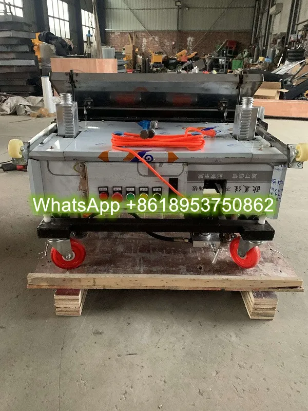 factory selling electric wall wiping machine  Automatic Wall Plastering Machine price