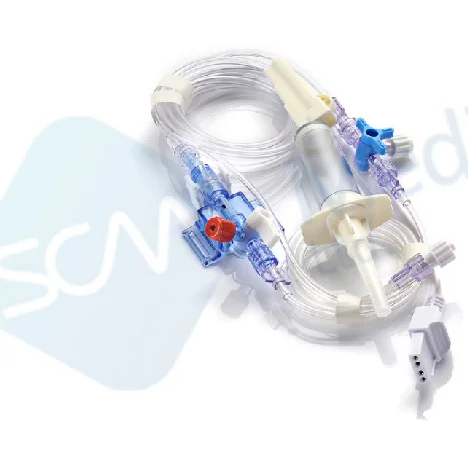 Submersible ultrasonic cleaner transducer diaphragm type disposable pressure transducers with BAX UTA ABB connector