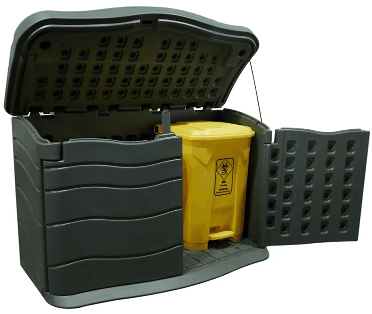 
Home and Garden HDPE Material Durable Outdoor Garden Plastic Tool Storage Shed 