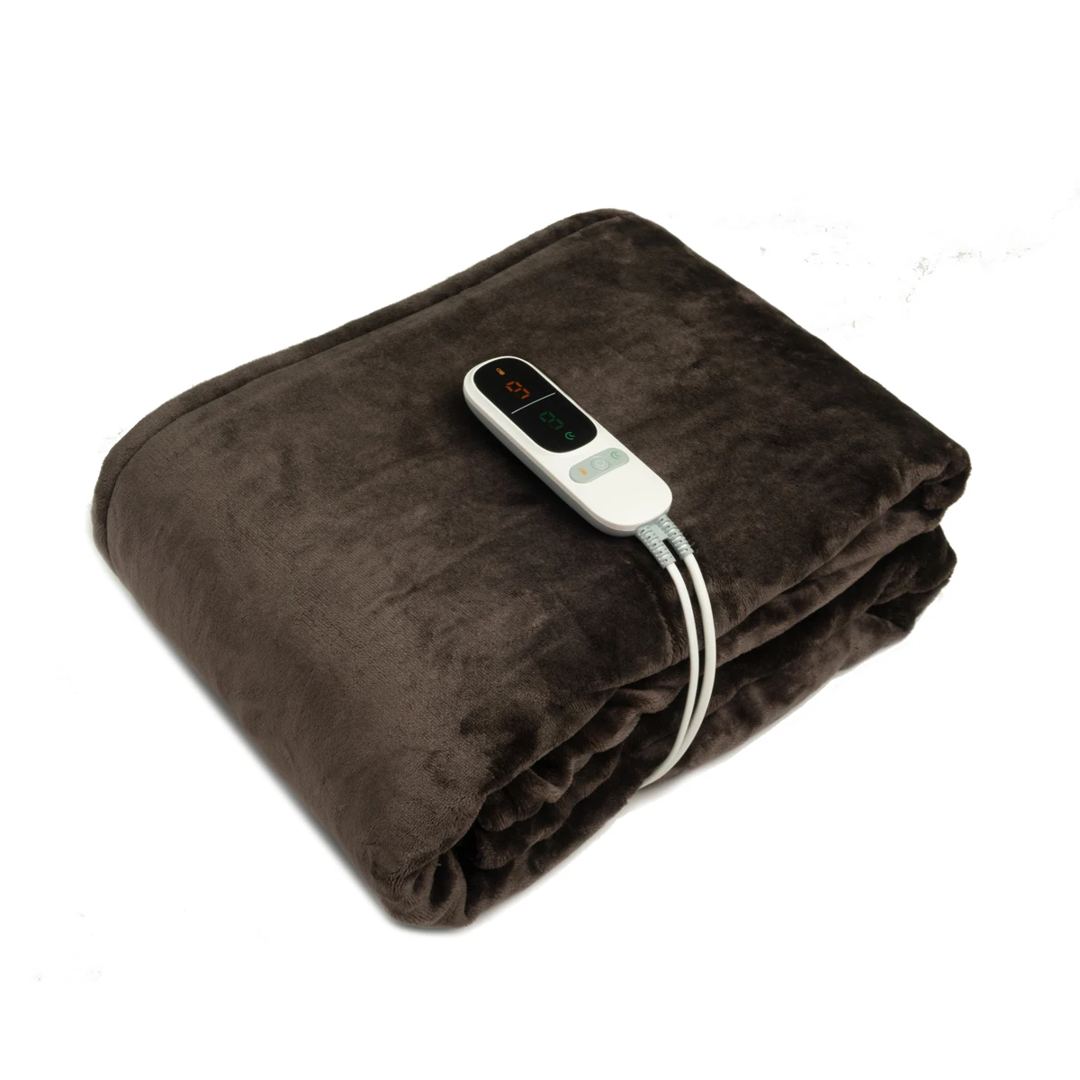 New upgraded wholesale electric heated throw blankets with PTC+NTC heating system