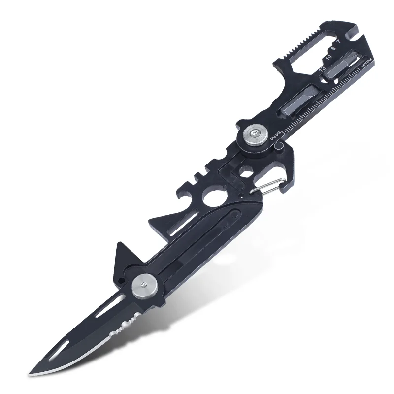Outdoor Multitools Foldable Multi Tool Card Size with Knife Gadget Wallet Set Pocket Kit Camping Outdoor