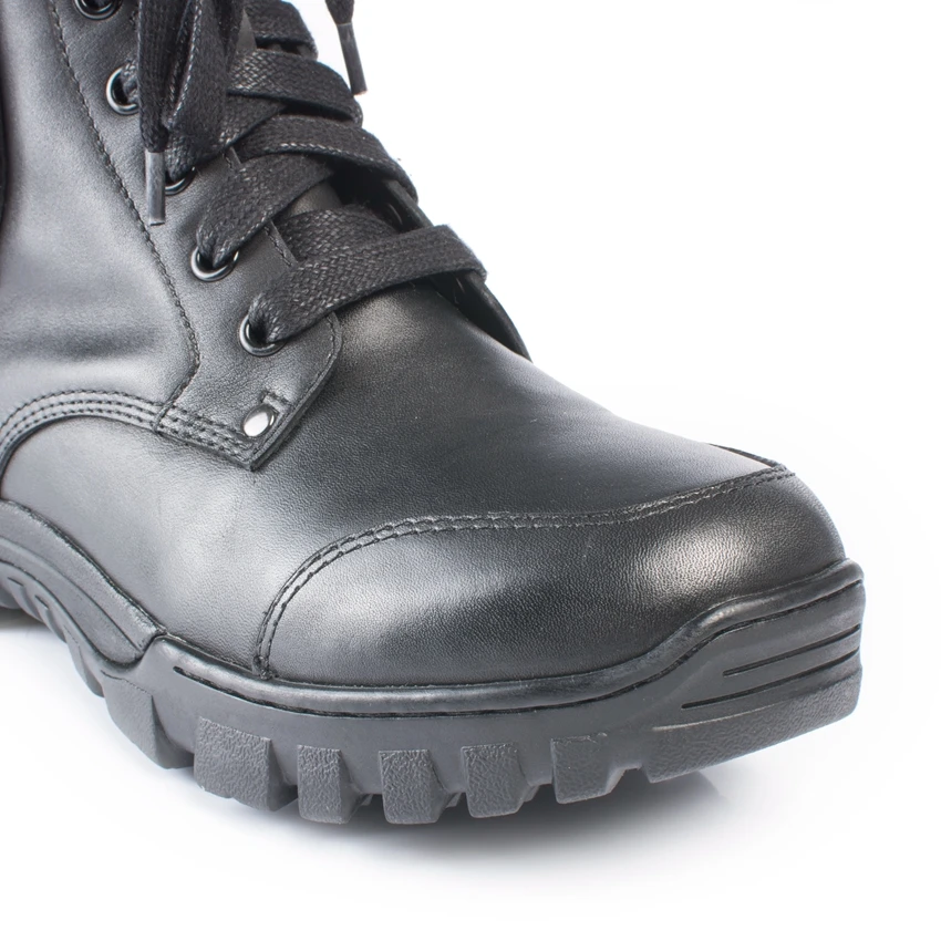 Men Outdoor Warm Safety Windproof Leather Electric Heating Heated Shoes
