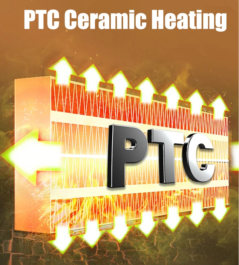 Super quiet electric wall mounted heater household ptc ceramic electric fan heater smart timing wall mounted room heaters