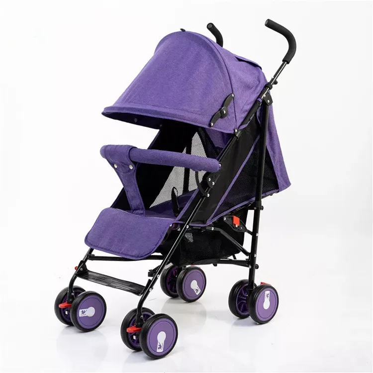 Wholesale baby strollers portable folding 0-3 years baby out with a pushbutton driver push four-wheel umbrella cart