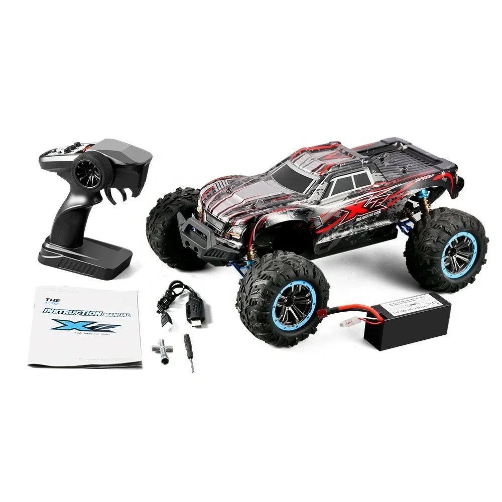 High Speed RC 100+km/h Brushless Hobby Radio Control Stunt Car waterproof walk on water Vehicles Metal base Off Road 1:10 2.4Ghz